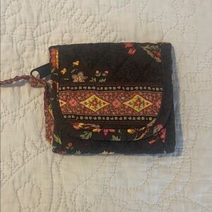 Vera Bradley Retired Rare Chocolat Chocolate Wallet